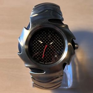 OAKLEY Watch - Blade - Brushed/Carbon Fiber